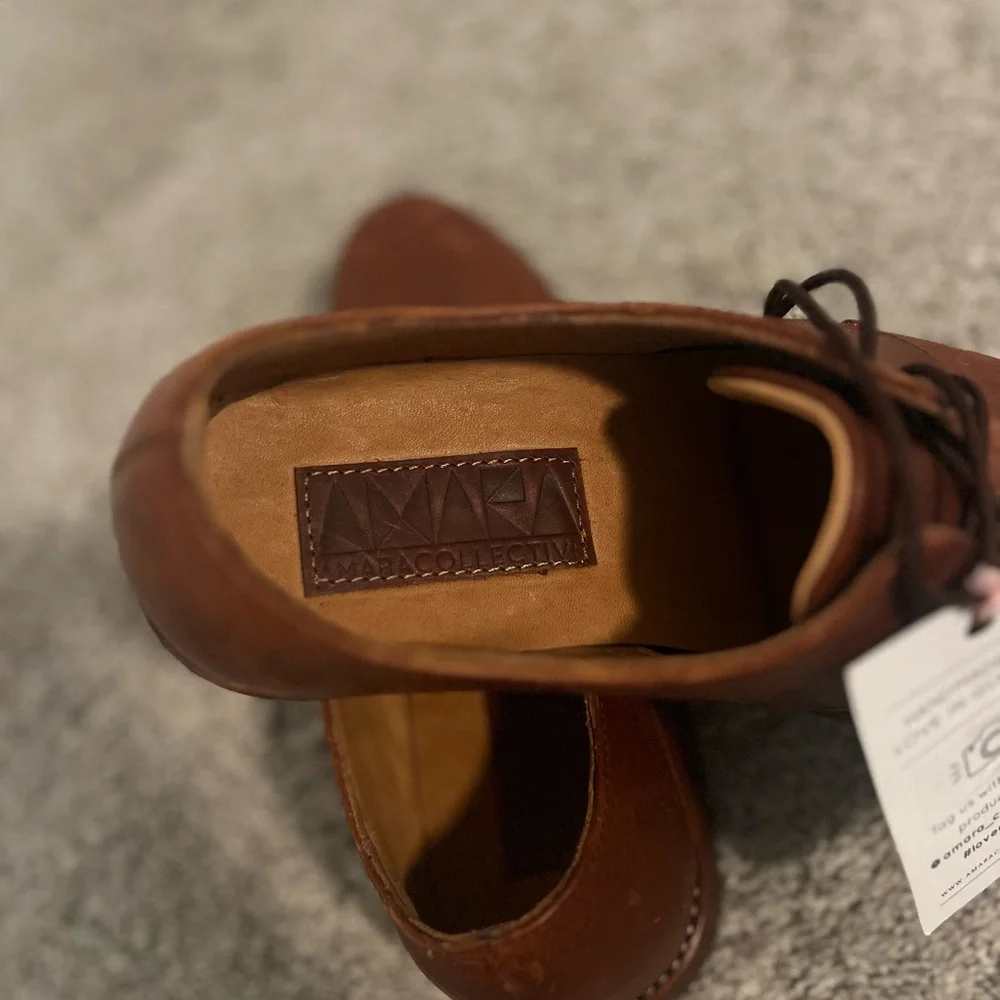 NWT Handmade Men’s Guatemalan Leather Loafers Size 11 - Picture 4 of 12